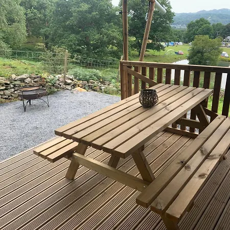 Mountain View Safari Tent With Hot Tub In The Heart Of Snowdonia Dolgellau Exterior photo