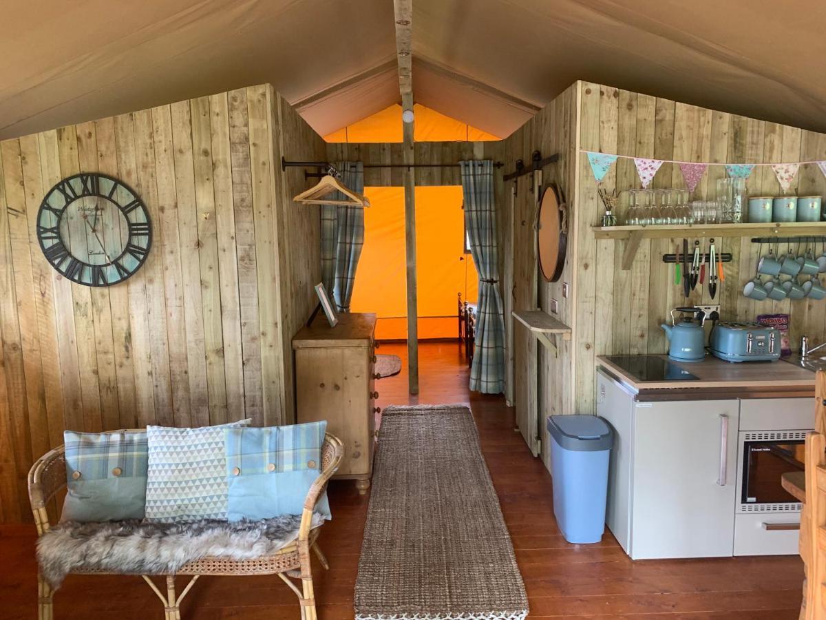 Luxuszelt Mountain View Safari Tent With Hot Tub In The Heart Of Snowdonia Dolgellau