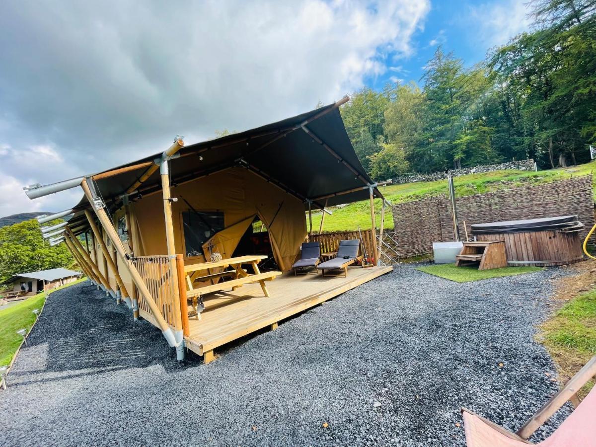Mountain View Safari Tent With Hot Tub In The Heart Of Snowdonia Luxuszelt